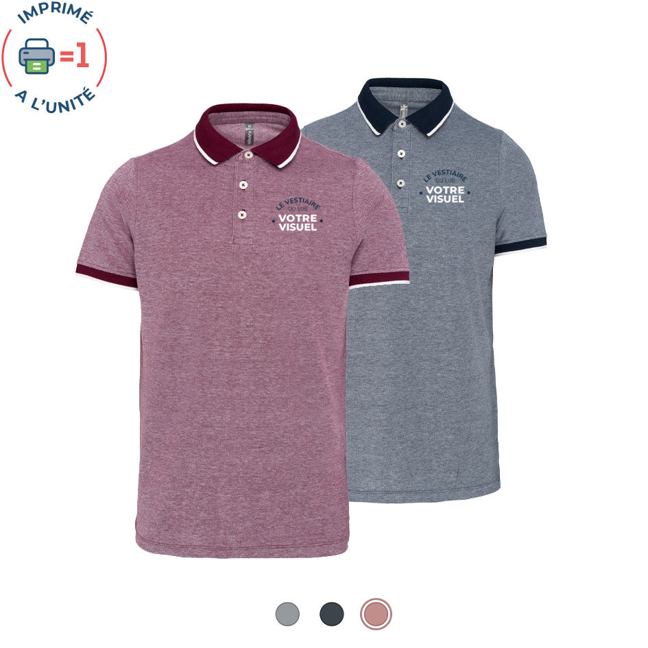 Polo vintage premium personnalisable