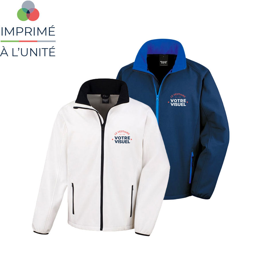 Veste softshell personnalisable