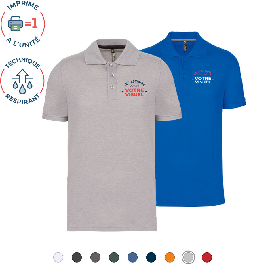 polo anti-odeur personnalisable