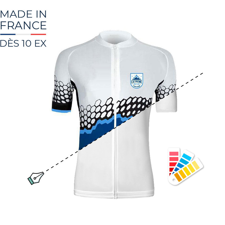 Maillot cyclisme personnalisable sublimation Française