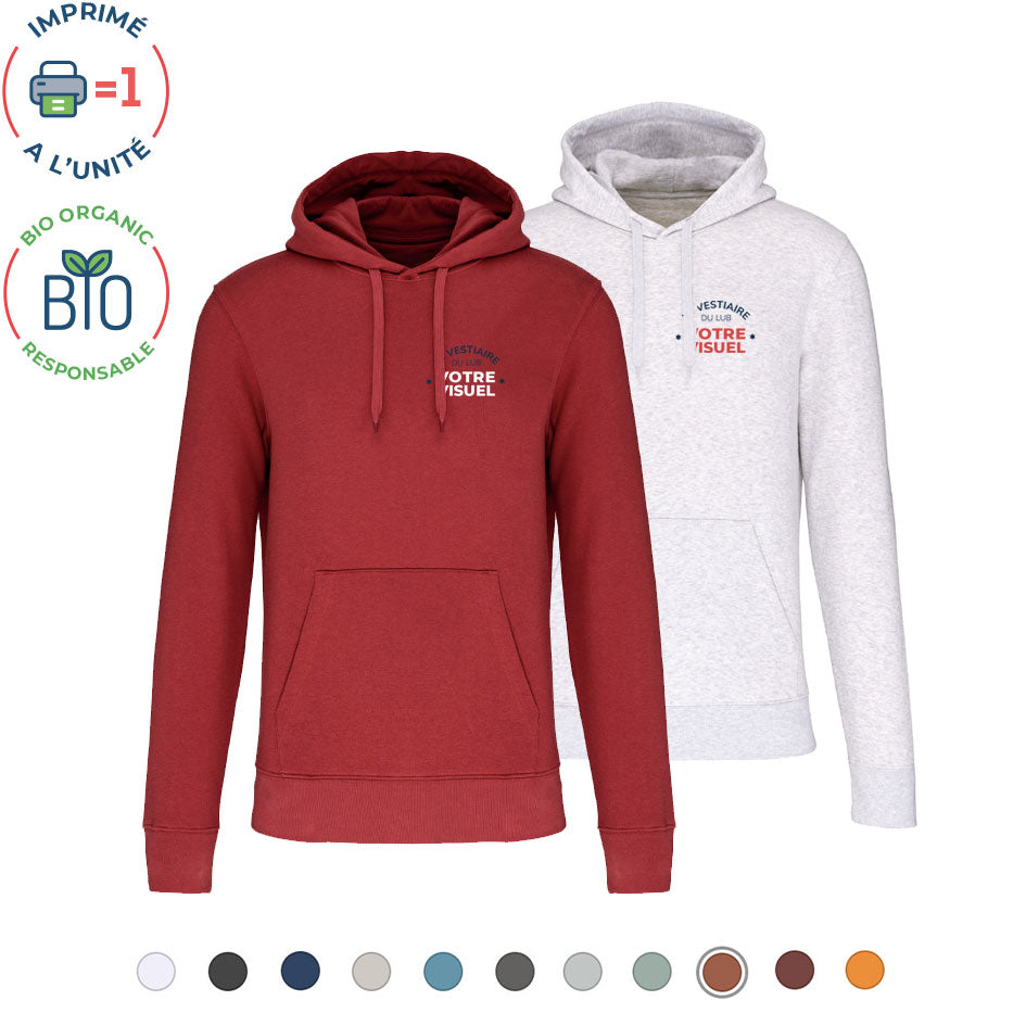 Sweat bio écoresponsable personnalisable