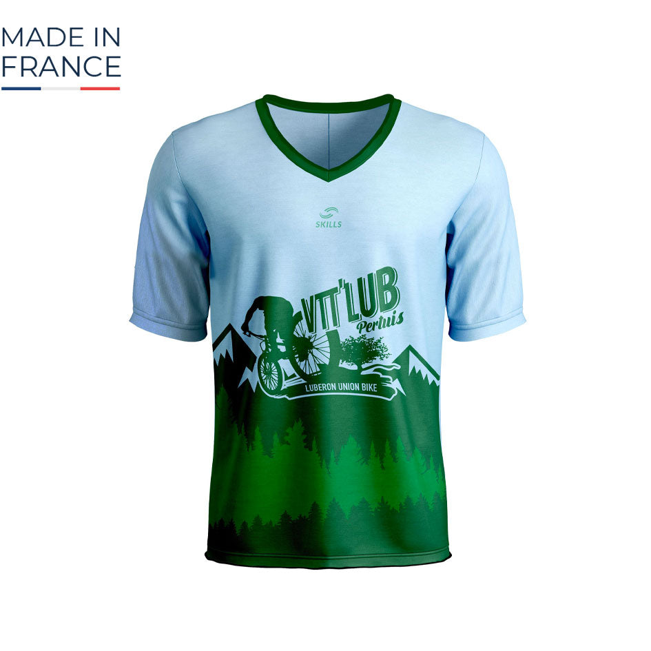 Maillot enduro cyclisme personnalisable