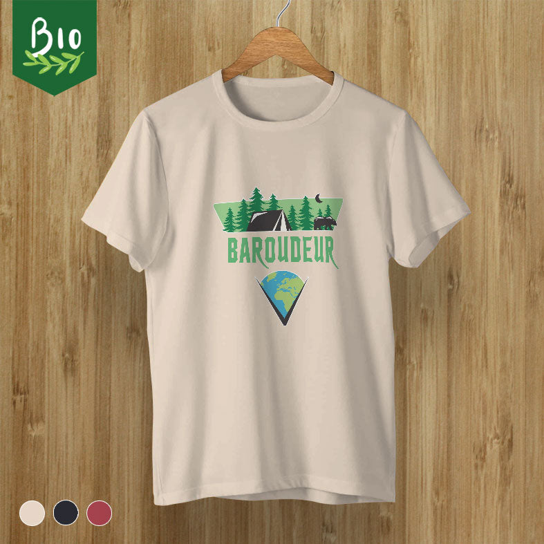 T-shirt our aventurier et baroudeur