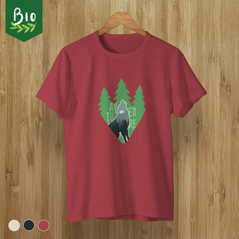 T-shirt aventurier loup