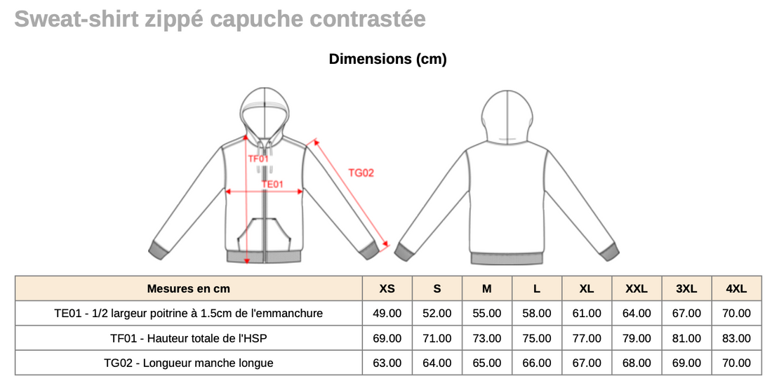 TIR SPORTIF AIX - Sweat zippé