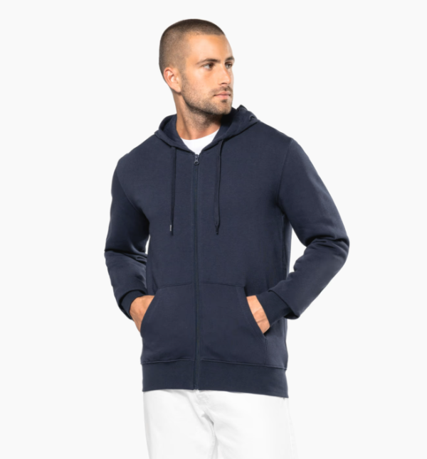 Sweat zip écoresponsable bio 