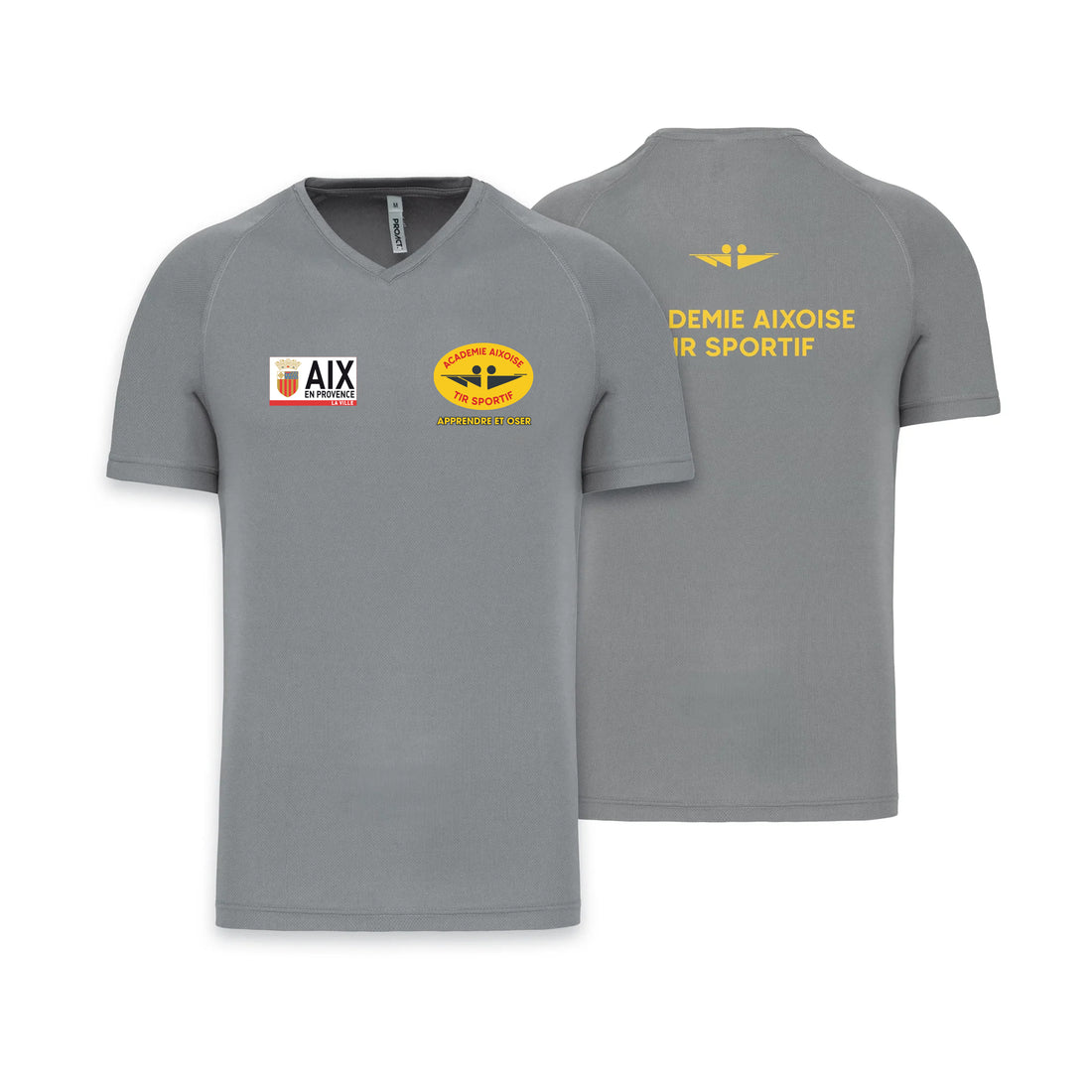 TIR SPORTIF AIX - T-shirt respirant col V