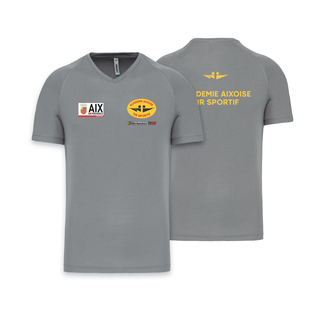 TIR SPORTIF AIX - T-shirt respirant col V