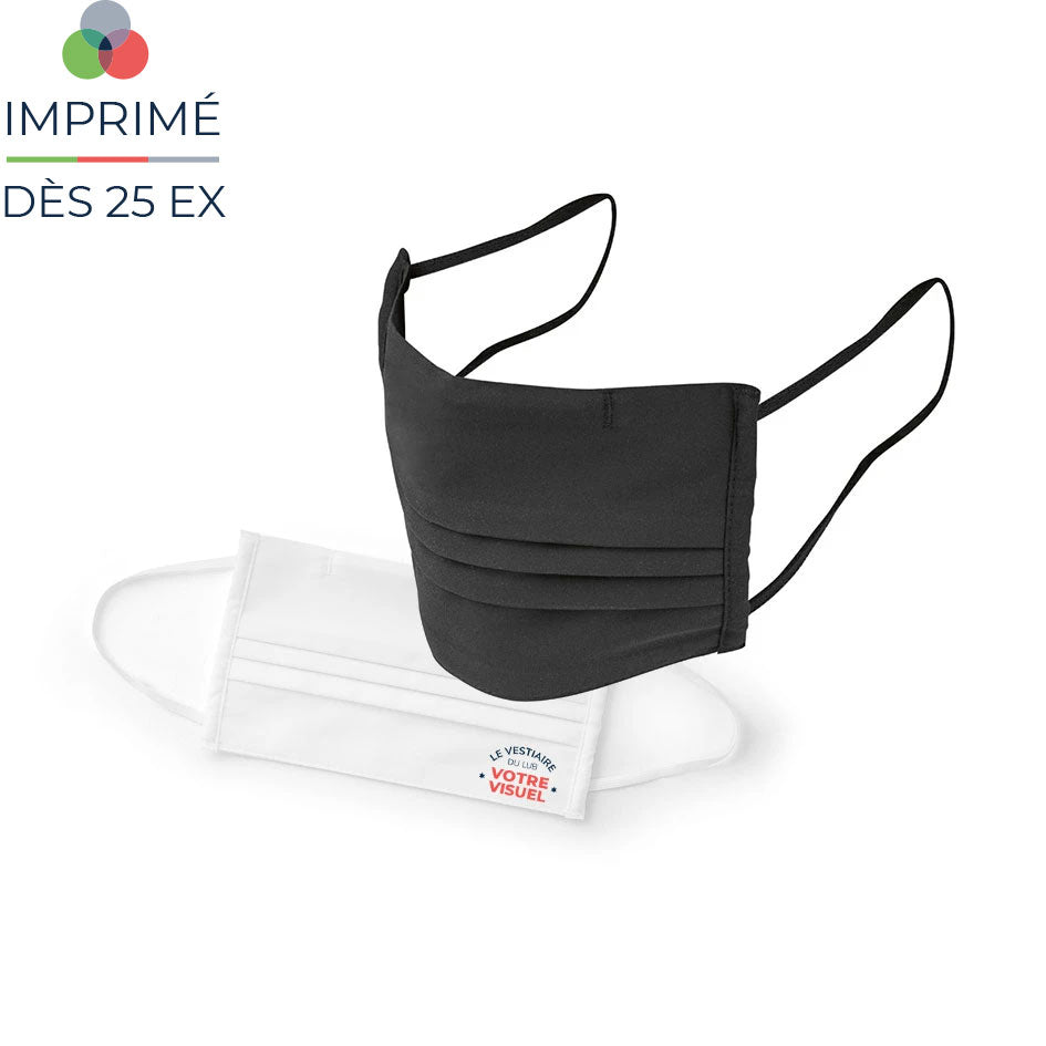 masque de protection covid 19 pour déconfinement pas cher personnalisable