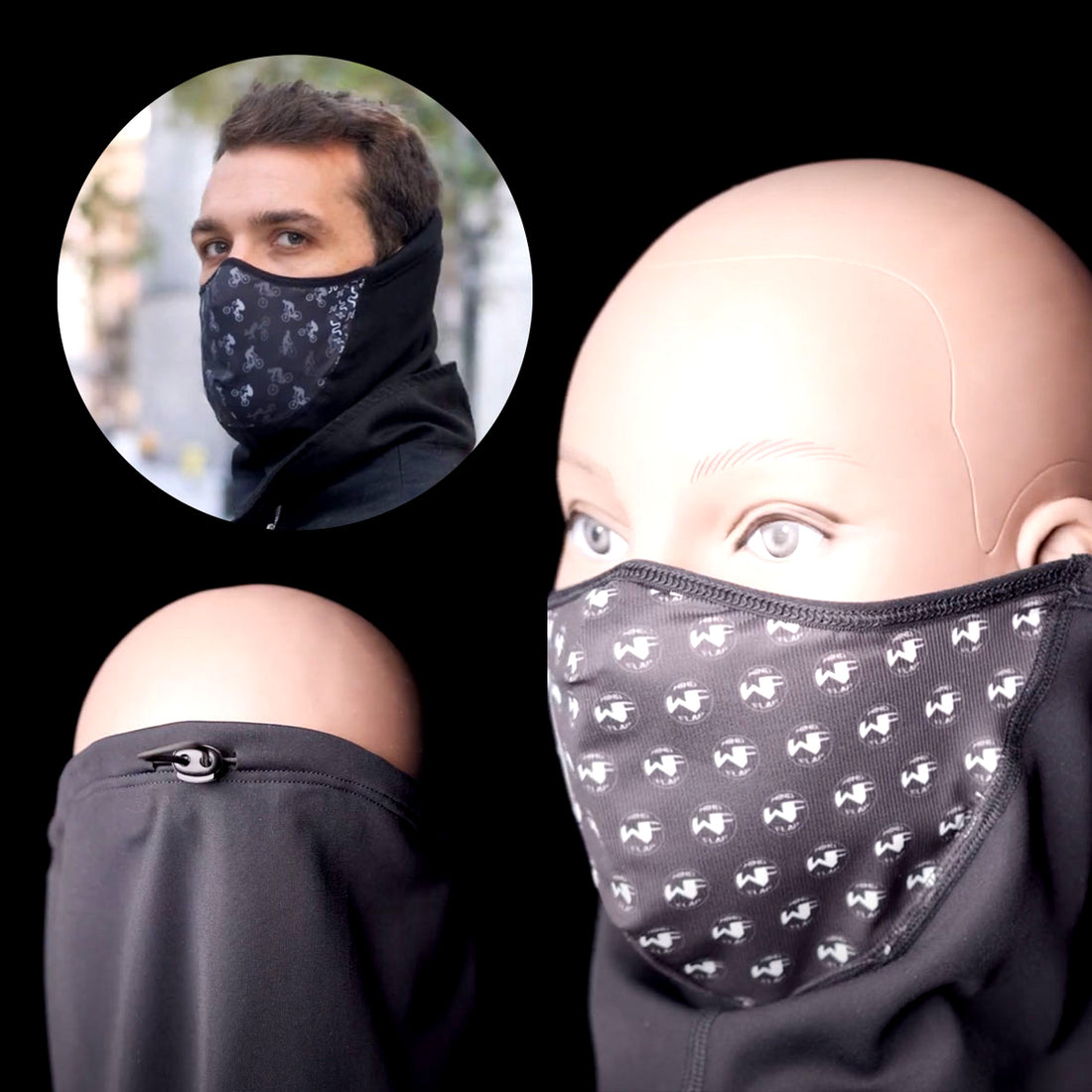 Masque stylé et beau personnalisable