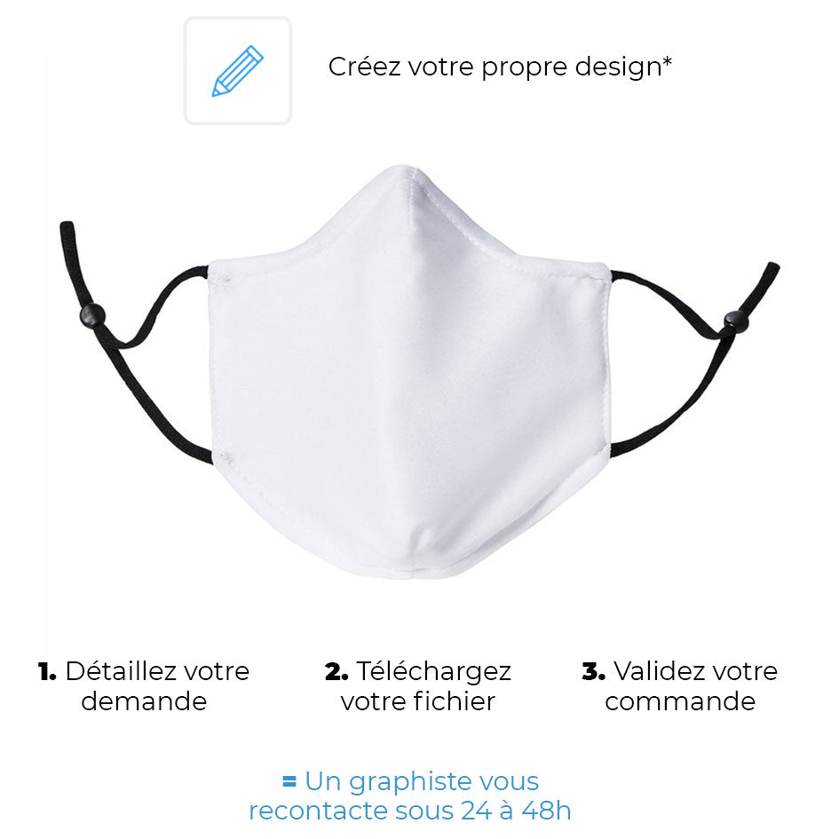 Masque en tissu LIBERTY AFNOR dès 1 exemplaire !