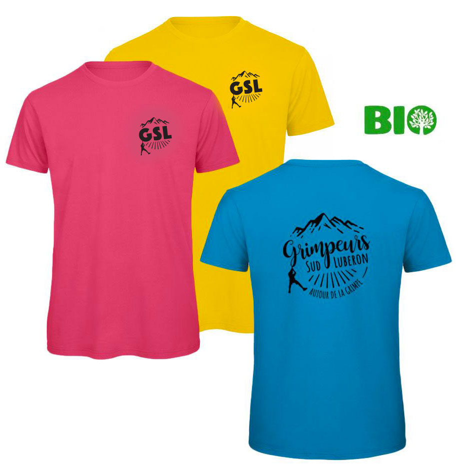 T-shirt BIO imprimé