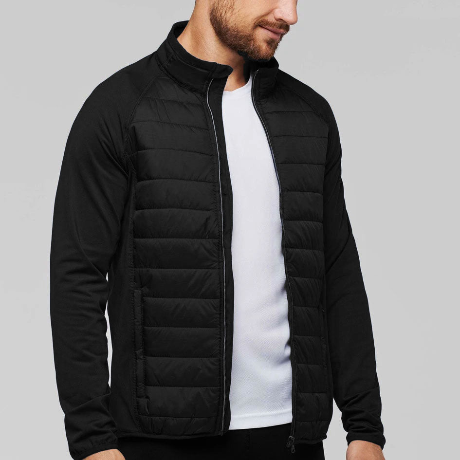 Veste bimatière de sport
