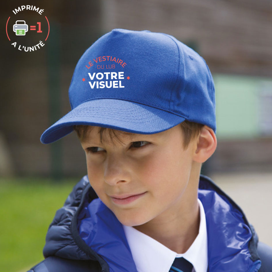 Casquette enfant personnalisable