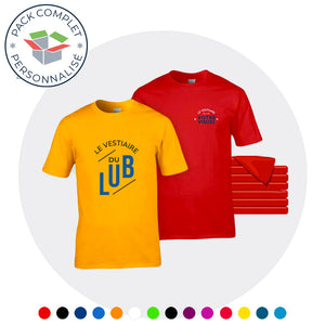 T-shirt coton pas cher personnalisé, imprimé avec logo ou visuel