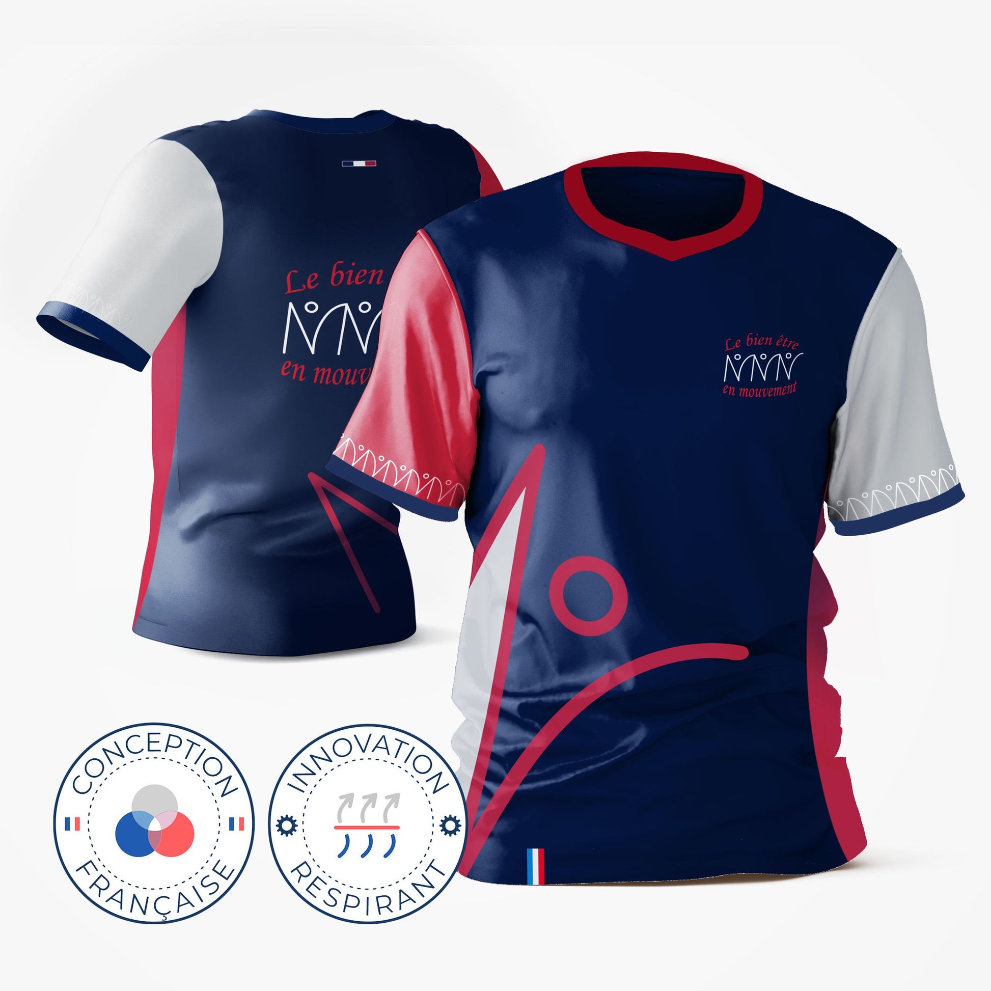 t-shirt de sport made in france