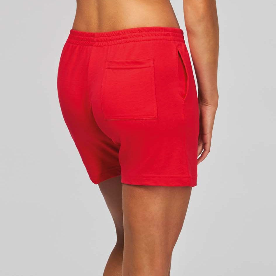 Short coton jersey femme