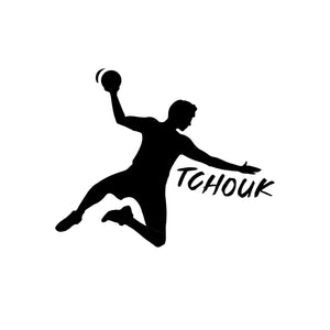 Logo tchoukball joueur
