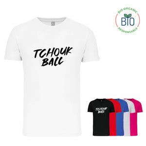 T-shirt tchoukball "Rock & tchouk"
